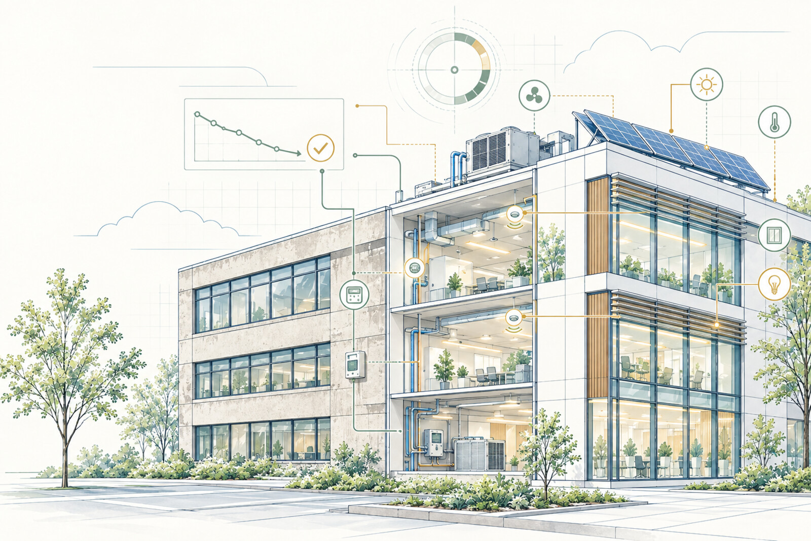 Energy retrofit and performance verification concept